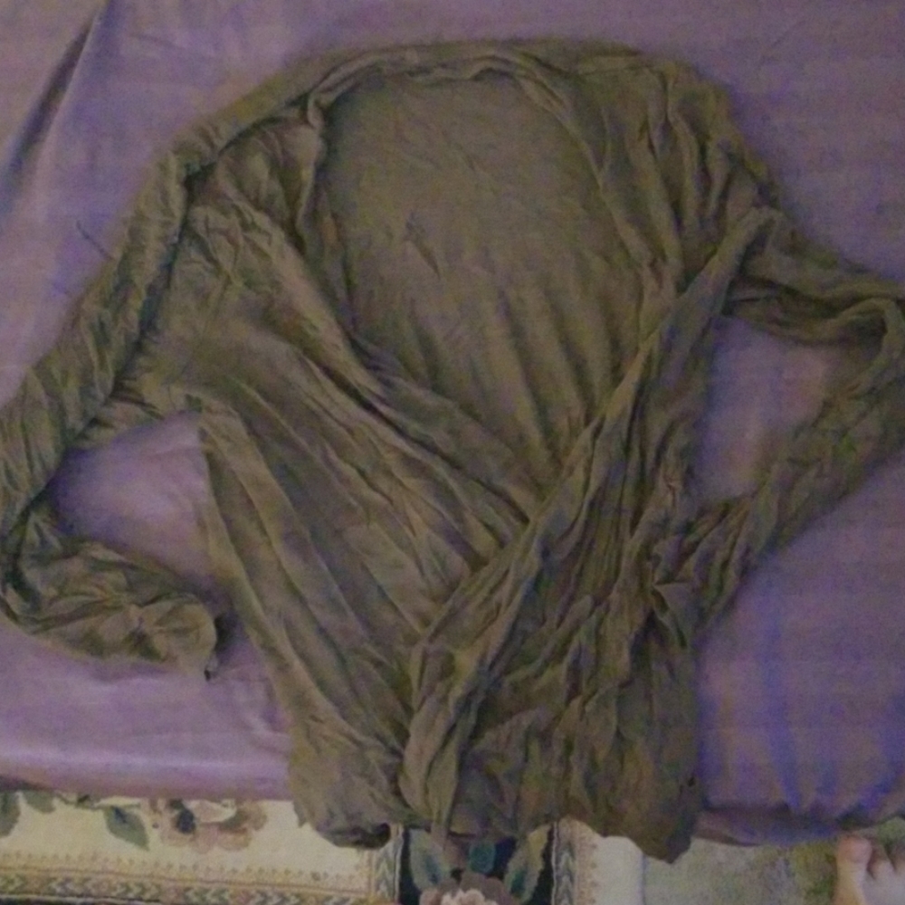 Brown lightweight cardigan